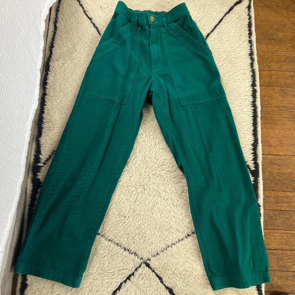 Big Bud Press Work Pants | Hunter Green | XXS Petite - Picture 2 of 4